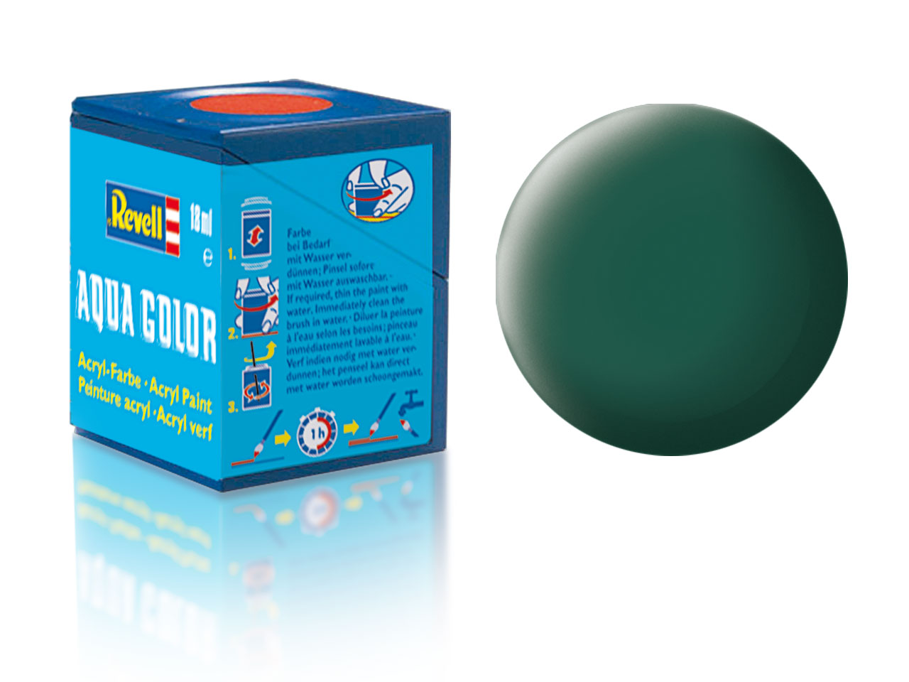 36148 - AQ Mořská zelená 18ml (Green) 48