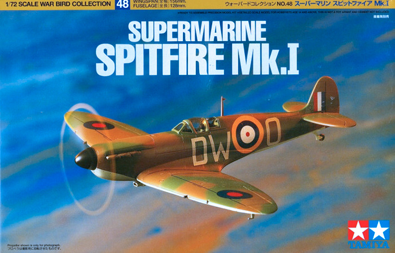 Supermarine Spitfire Mk.I (Tamiya 1:72)