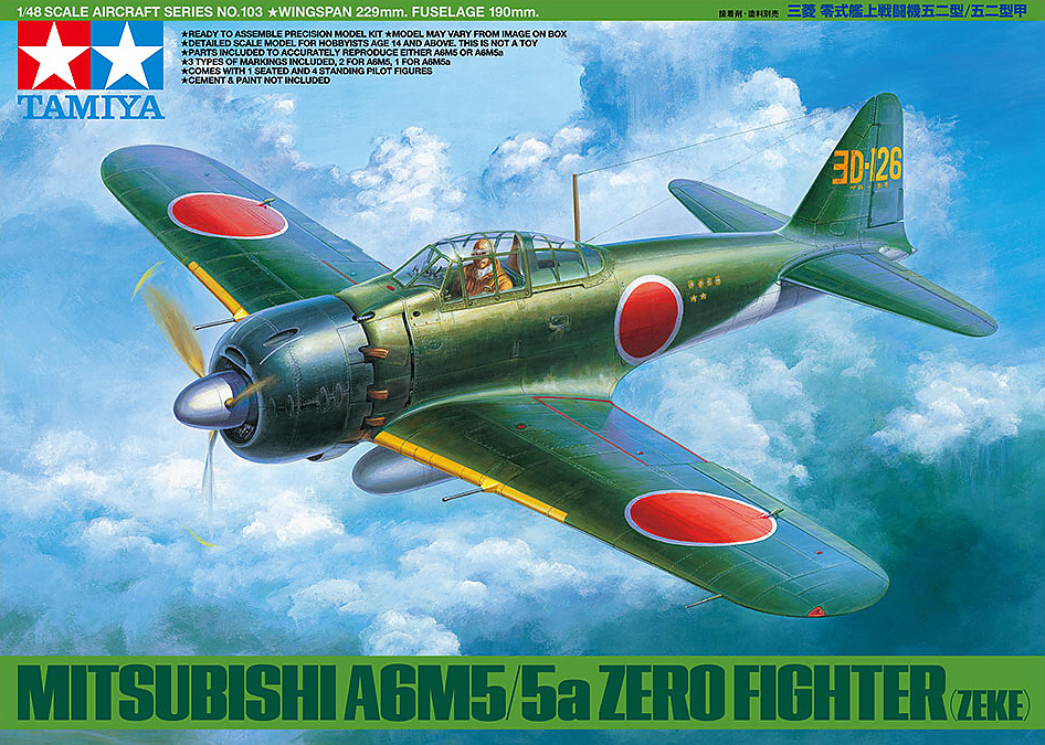 Mitsubishi A6M5-5a Zero (Tamiya 1:48)