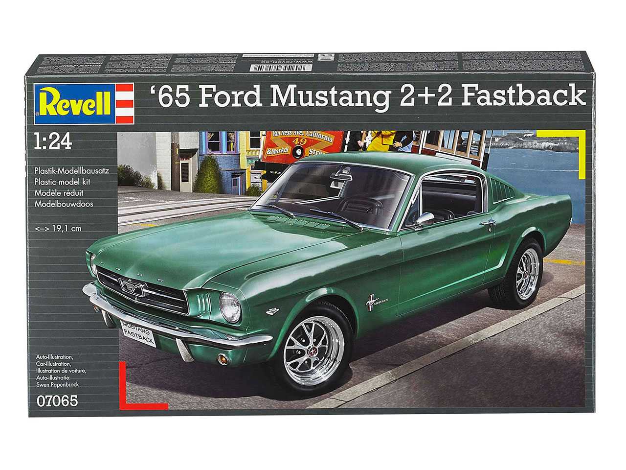 07065 - Auto 1965 Ford Mustang 2+2 Fastback (Revell 1:25)