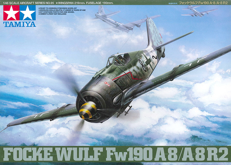 FOCKE-WULF FW 190 A-8/A-8 R2 (Tamiya 1:48)