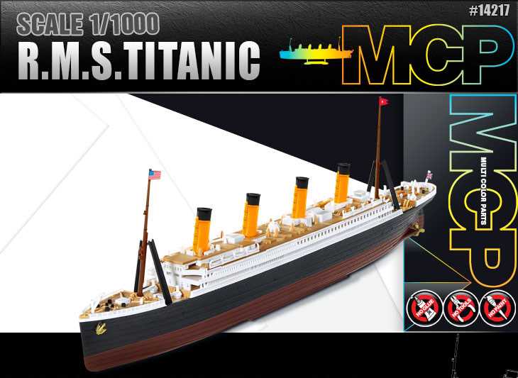 R.M.S. TITANIC MCP (Academy 1:1000)