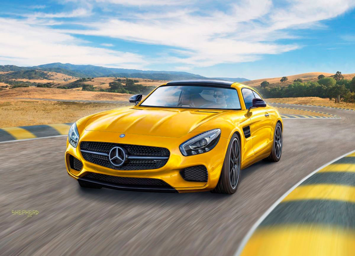 Mercedes AMG GT (Revell 1:24)