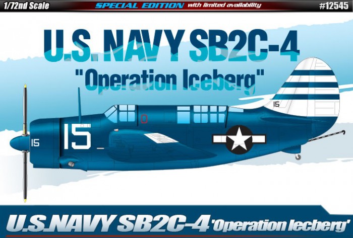SB2C-4 Helldiver Operation Iceberg (Academy 1:72)