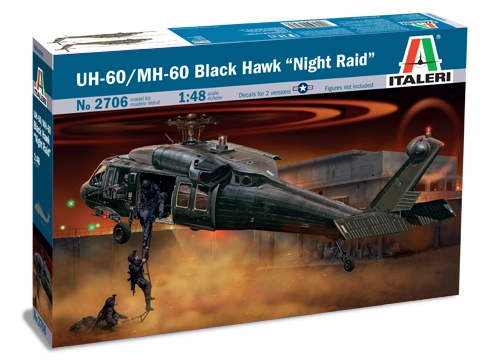 UH-60-MH-60 NIGHT RAID (Italeri 1:48)