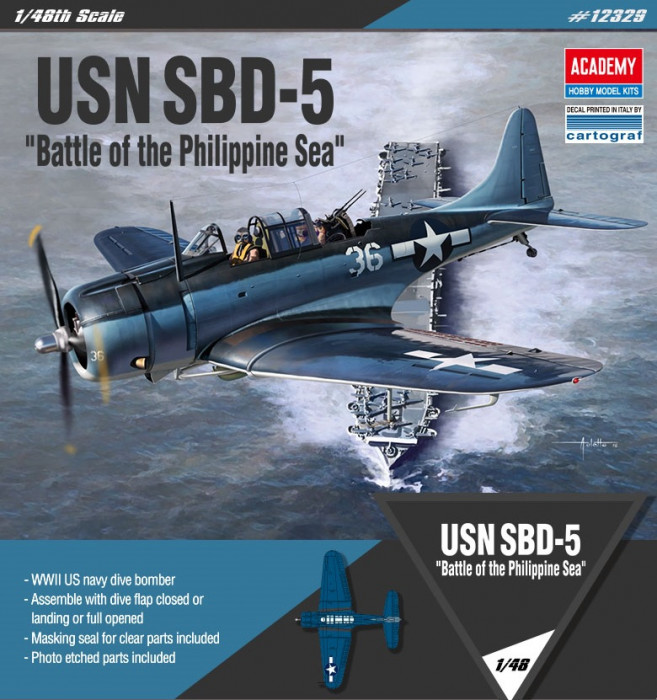 SBD-5 Battle of the Philippine Sea (Academy 1:48)