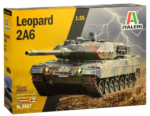 Tank Leopard 2A6 (Italeri 1:35)
