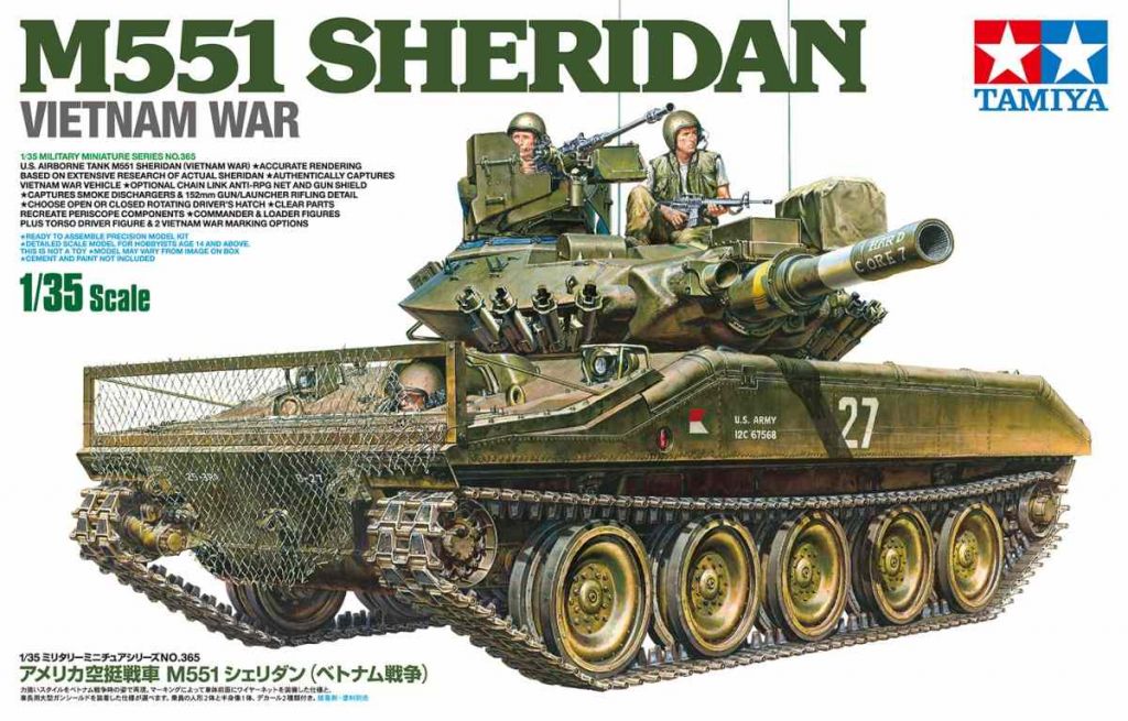 M551 Sheridan (Vietnam) (Tamiya 1:35)