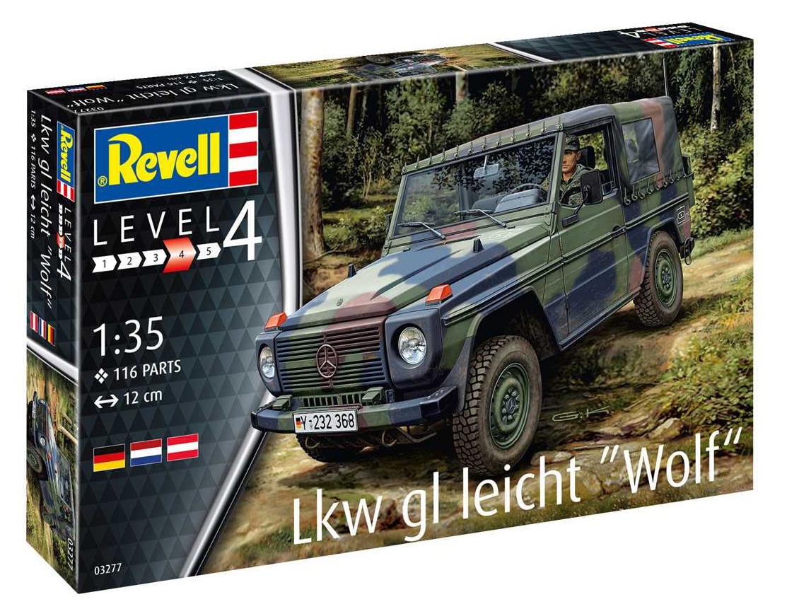 Lkw gl leicht Wolf (Revell 1:35)