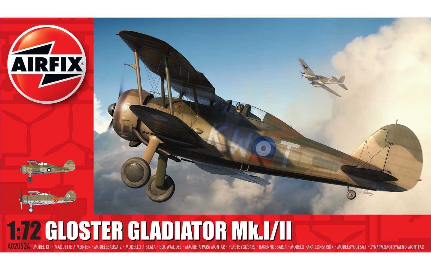 Gloster Gladiator Mk.I-Mk.II (Airfix 1:72)