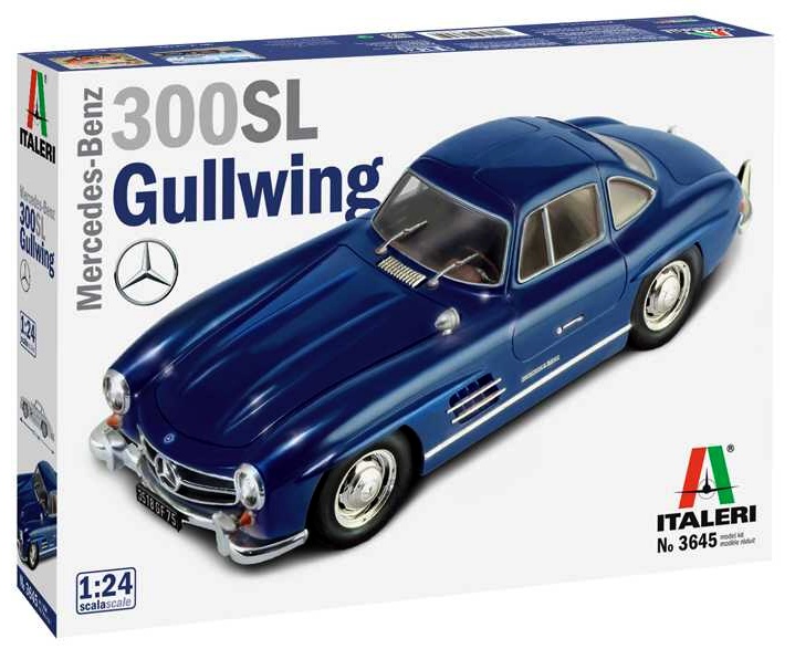 Mercedes Benz 300 SL Gullwing (Italeri 1:24)