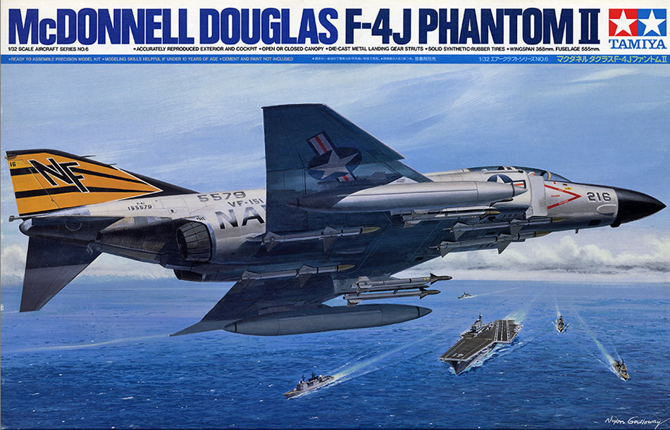 McDonnell Douglas F-4J Phantom II (Tamiya 1:32)