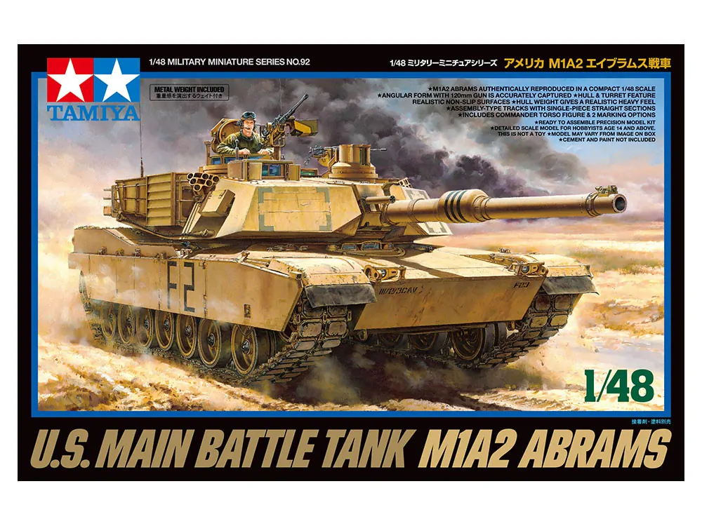 M1A2 Abrams (Měřítko 1:48)