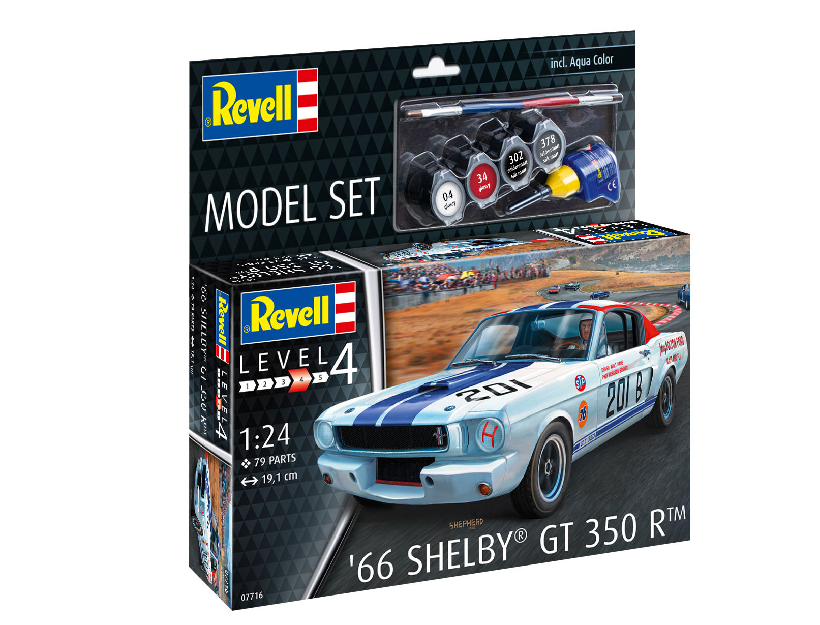 Set 1965 Shelby GT 350 R (Revell 1:24)