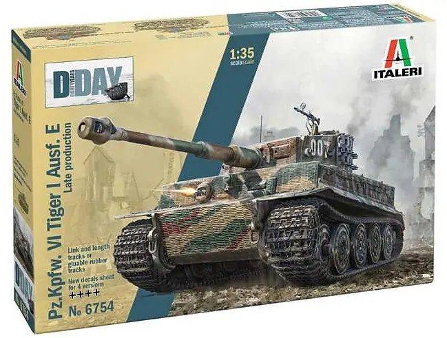 Pz.Kpfw.VI Tiger I Ausf.E late prod. (Italeri 1:35)