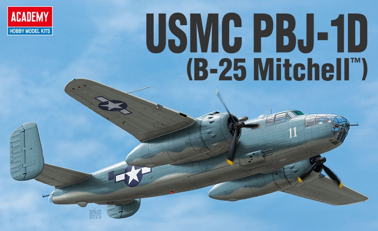USMC PBJ-1D (B-25 Mitchell) (Academy 1:48)