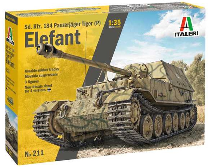 Sd.Kfz.184 PanzerJaeger Elefant (Italeri 1:35)