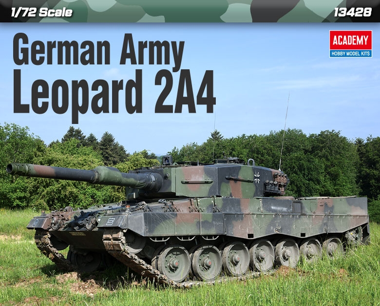German Army Leopard 2A4 (Academy 1:72)