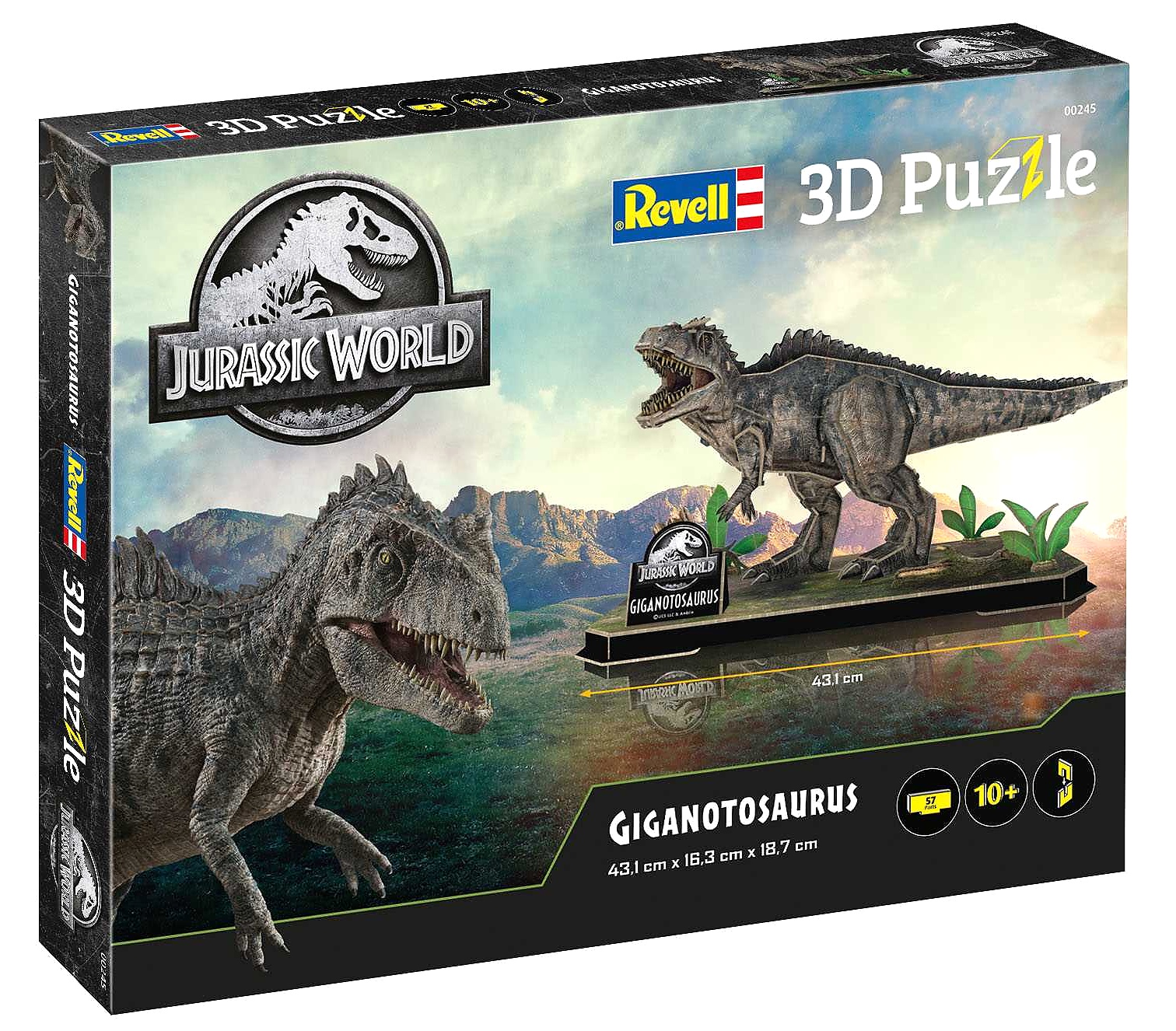 3D Puzzle REVELL - Jurassic World - Gigantosaurus