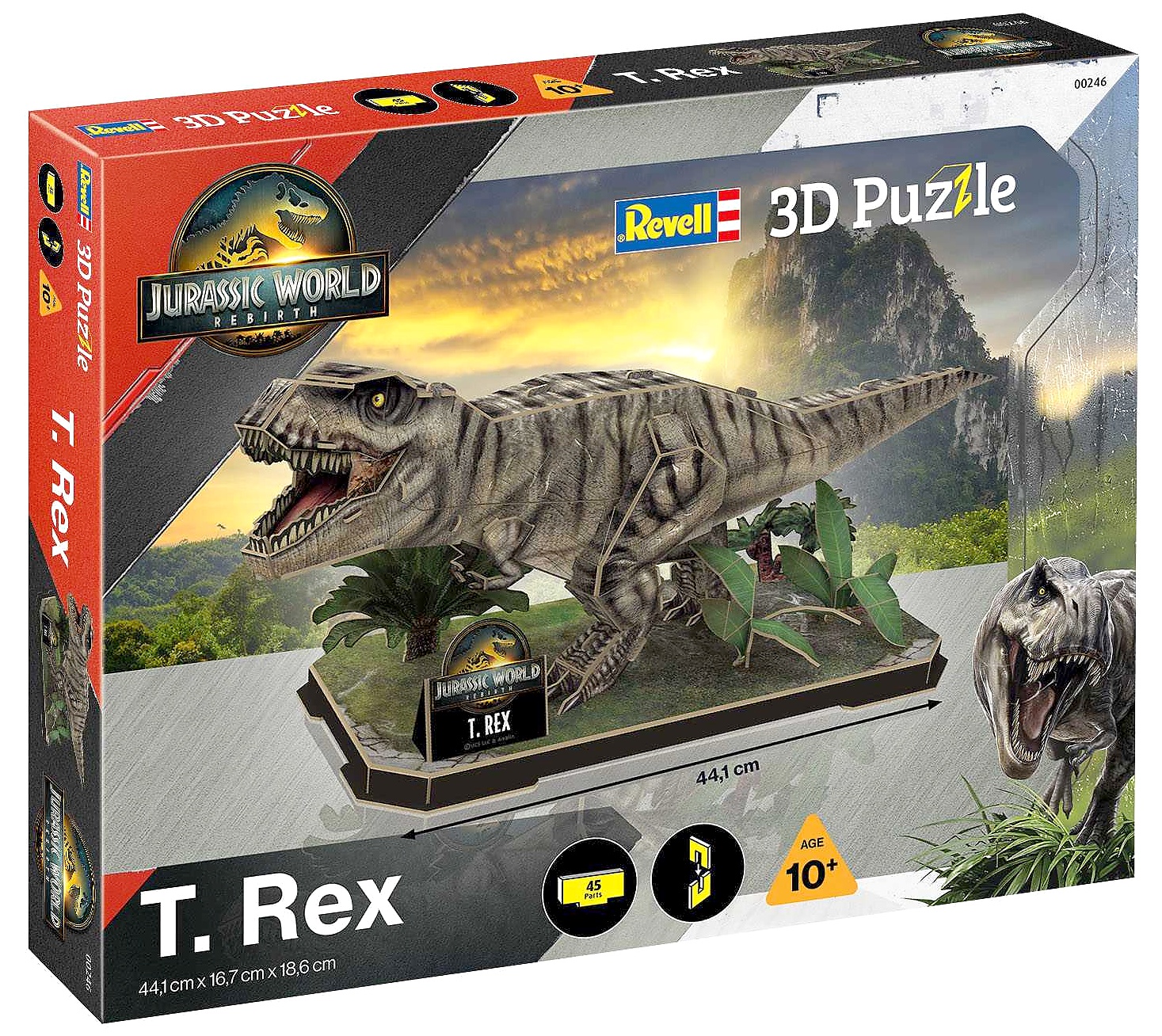 3D Puzzle REVELL - Jurassic World - T-Rex