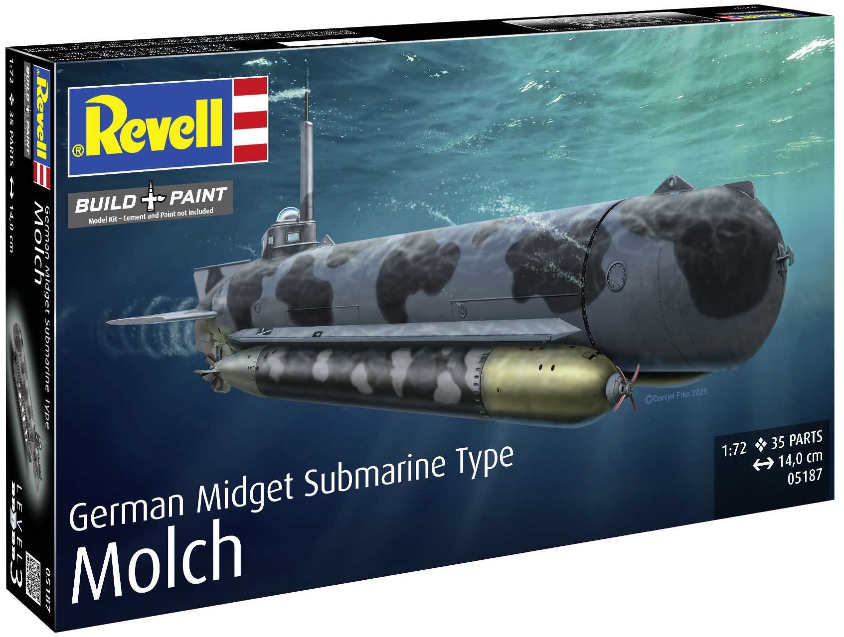German Midget Submarine Type Molch (1:72)