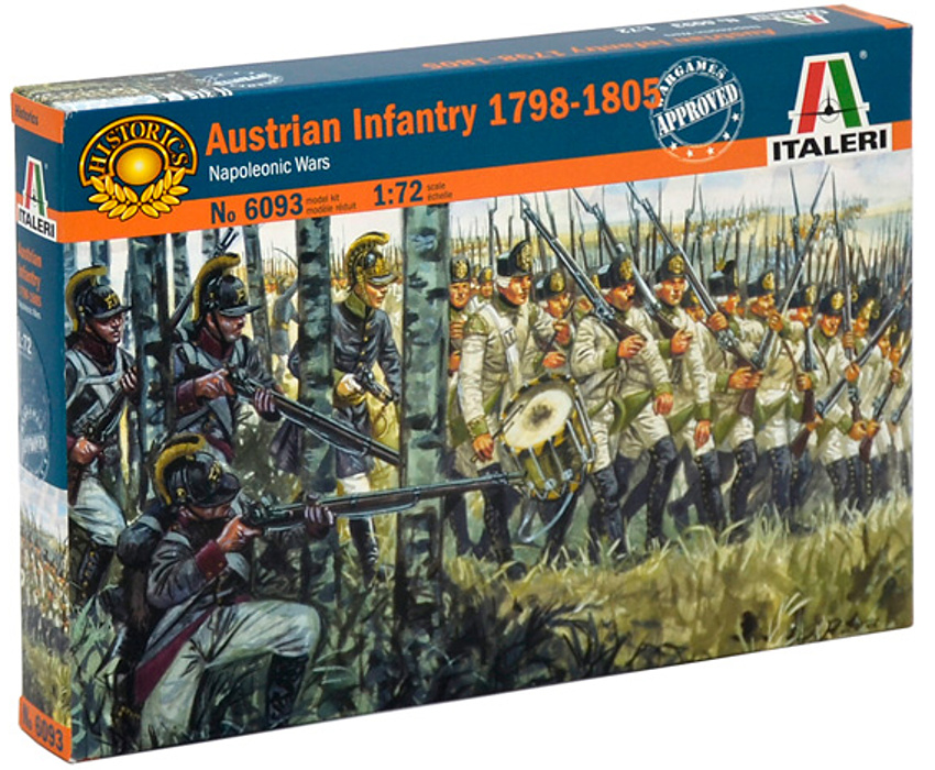 AUSTRIAN INFANTRY 1798-1805 (NAP.WARS) (1:72)