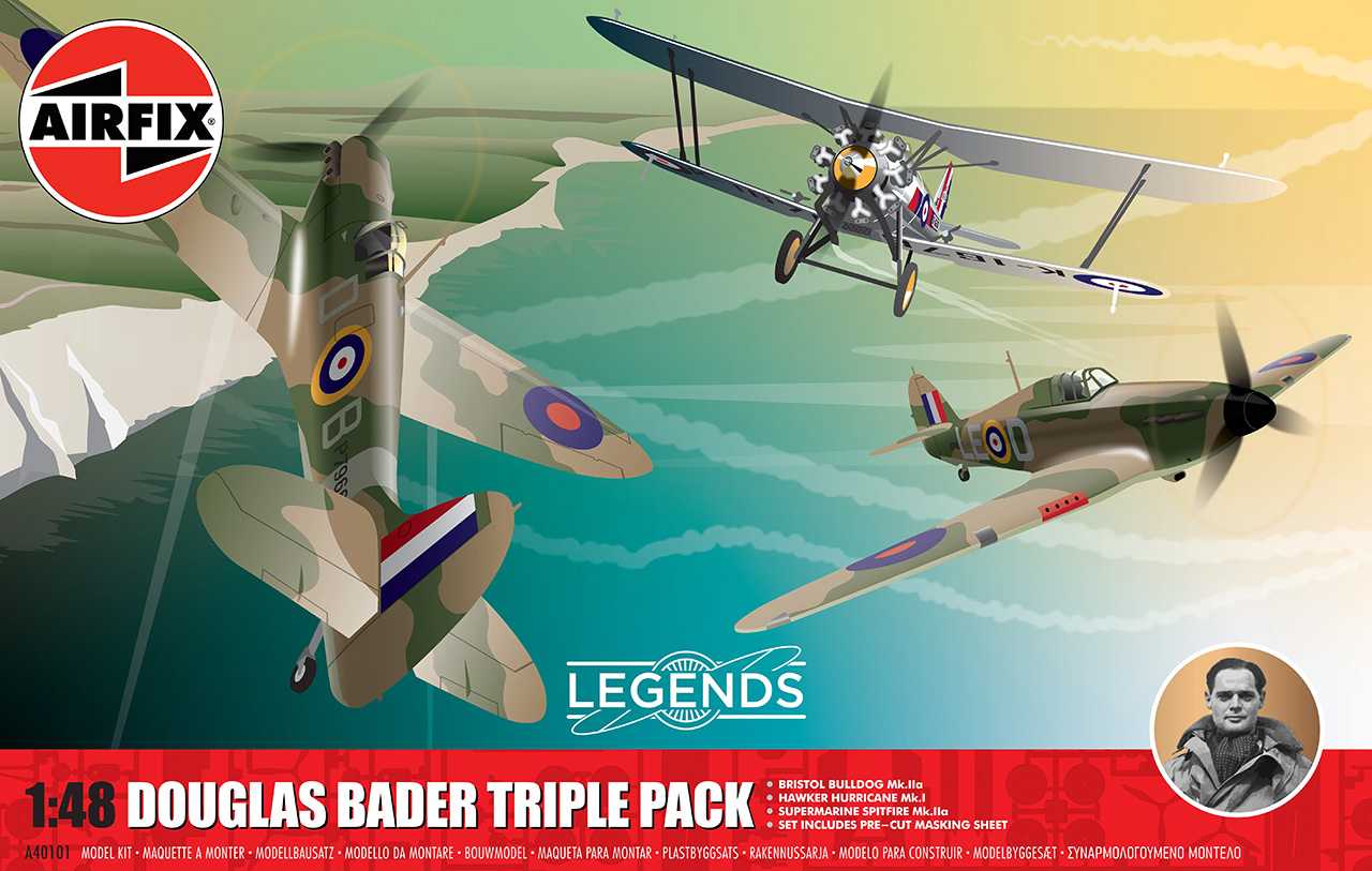 Legends - Douglas Bader (Triple Pack) (1:48)