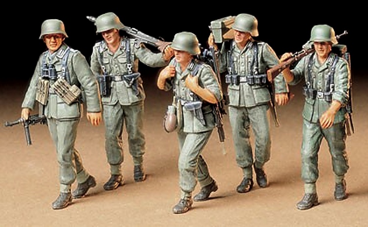 German (WWII) Machine Gun Crew (Tamiya 1:35) 