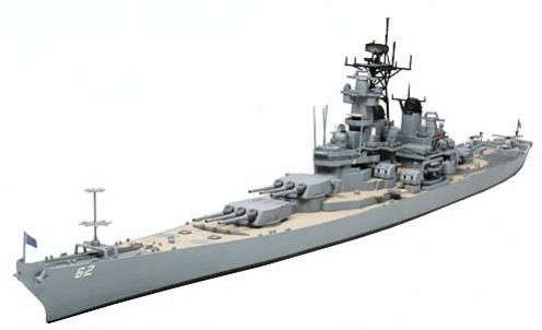 US Navy Battleship New Jersey BB-62 (Tamiya 1:700)