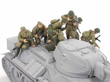 Russian Infantry+Tank Crew (Tamiya 1:48)