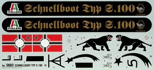SCHNELLBOOT TYP S-100 (Italeri 1:35) - Doprava zdarma