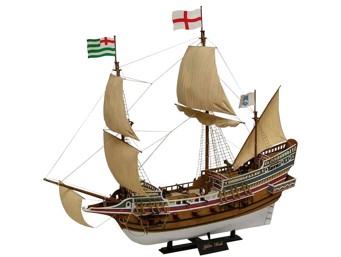 Loď Golden Hind (Airfix 1:72)