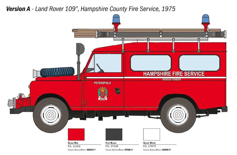 Land Rover Fire Truck (Italeri 1:24)