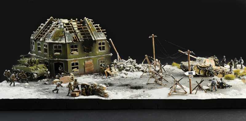 Diorama Bastogne Siege 80 Years (Italeri 1:72)