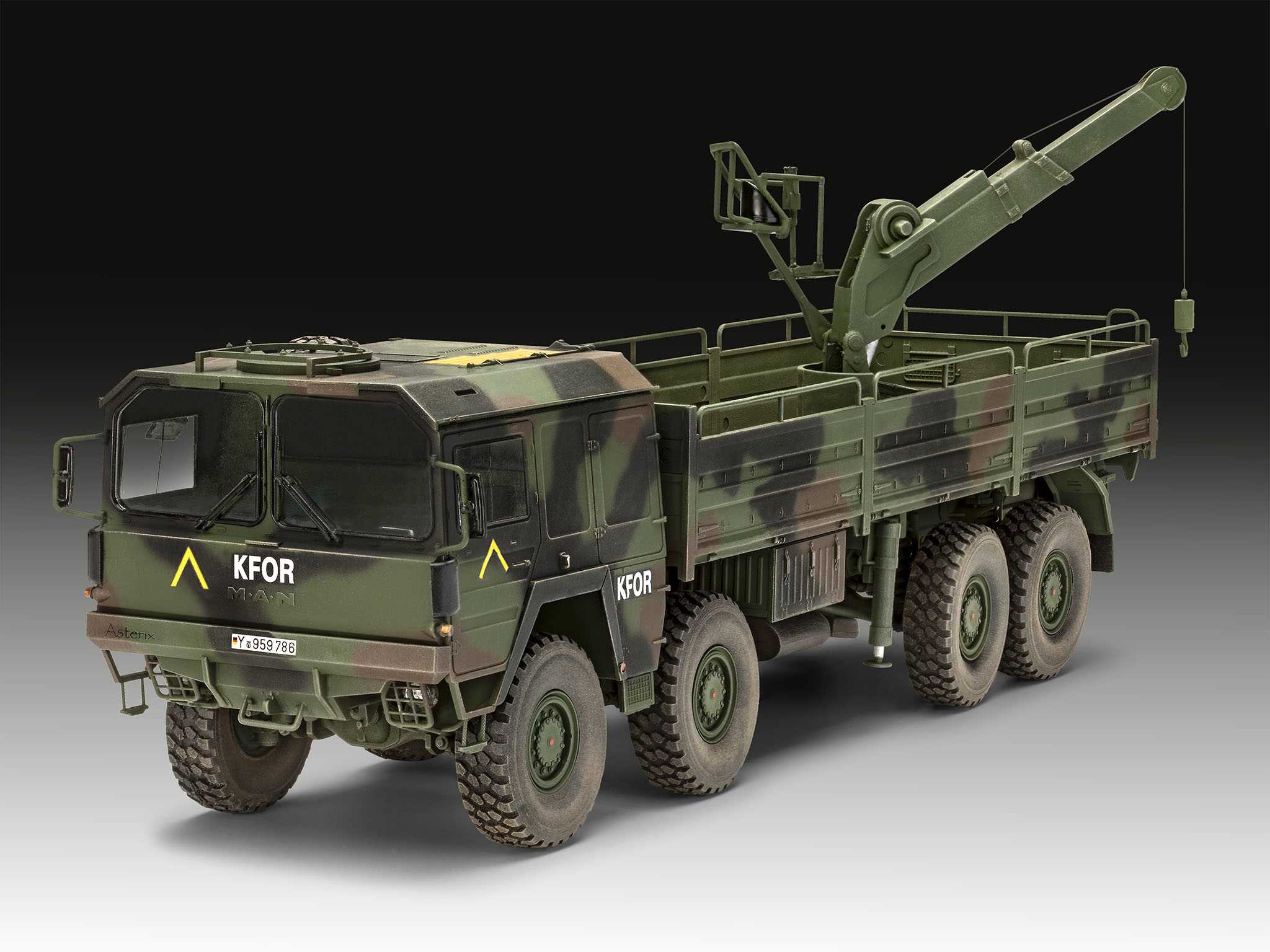MAN 10t milgl 8x8 Truck (Revell 1:35)