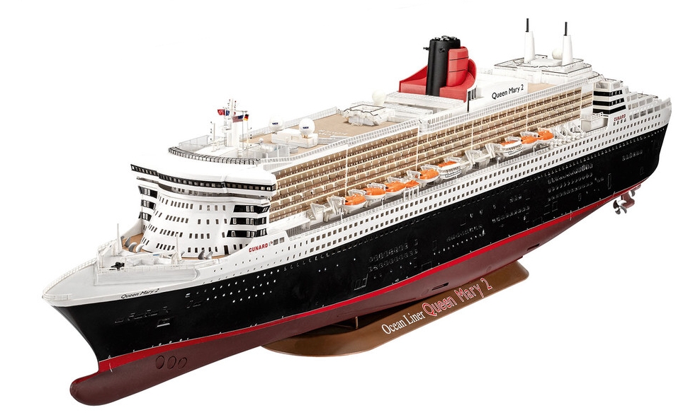 Queen Mary 2 (Revell 1:400)