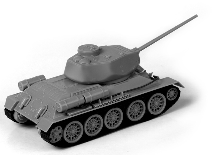 Snap Kit tank T-34/85 (Zvezda 1:72)