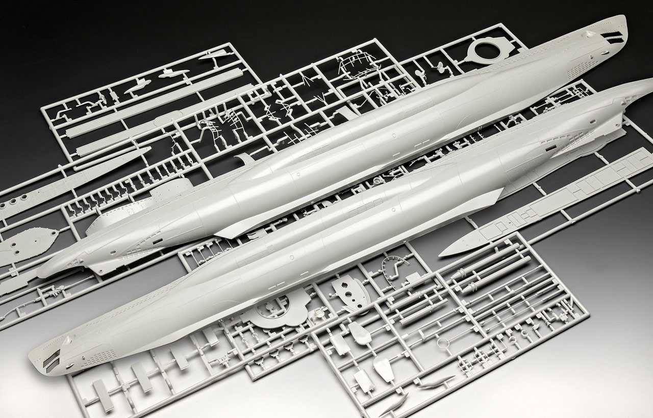 Ponorka German Submarine Type VII C-41 (Platinum Edition) (Revel1:72) 