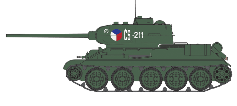 Tank T-34/85 112 Factory Production (Airfix 1:35)