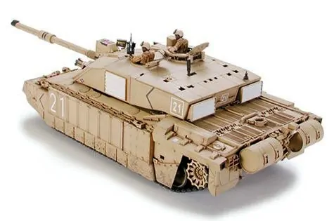 Challenger 2 (Desertised) (Tamiya 1:35)