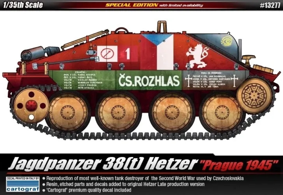 Hetzer "Prague 1945" (Academy 1:35)