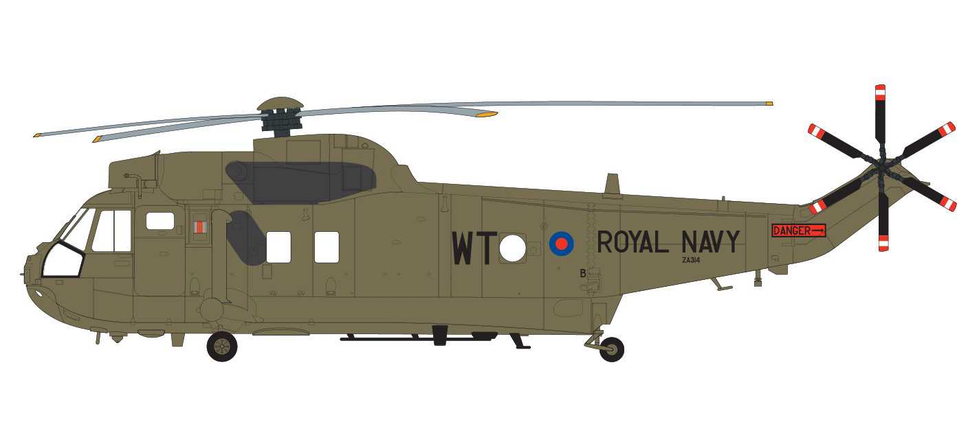 A04056 - Westland Sea King HC.4 (Airfix 1:72) 