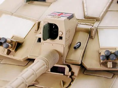 Challenger 2 (Desertised) (Tamiya 1:35)