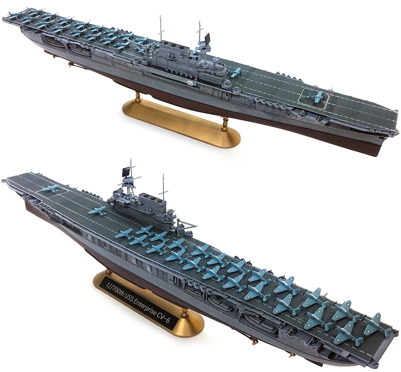 USS Enterprise CV-6 "Batte of Midway" (Academy 1:700)