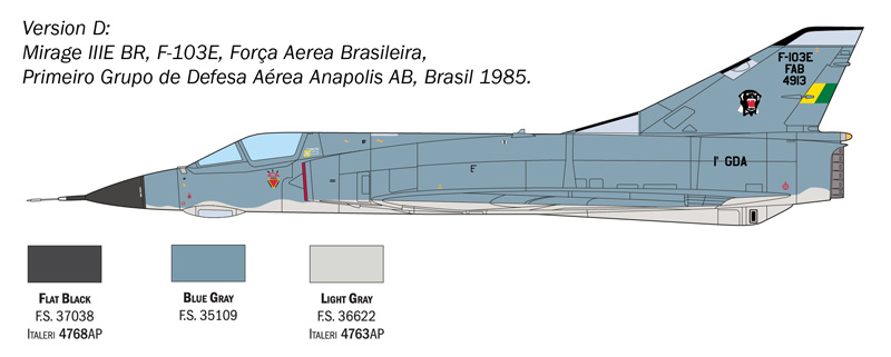 Mirage III (Italeri 1:48)