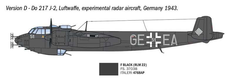Dornier Do 217 J1/J2 Nachtjäger (1:72)
