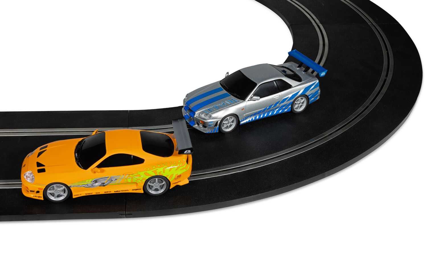 Autodráha SCALEXTRIC C1465P - Fast and Furious - 25 Years - Supra vs R34 (1:32)
