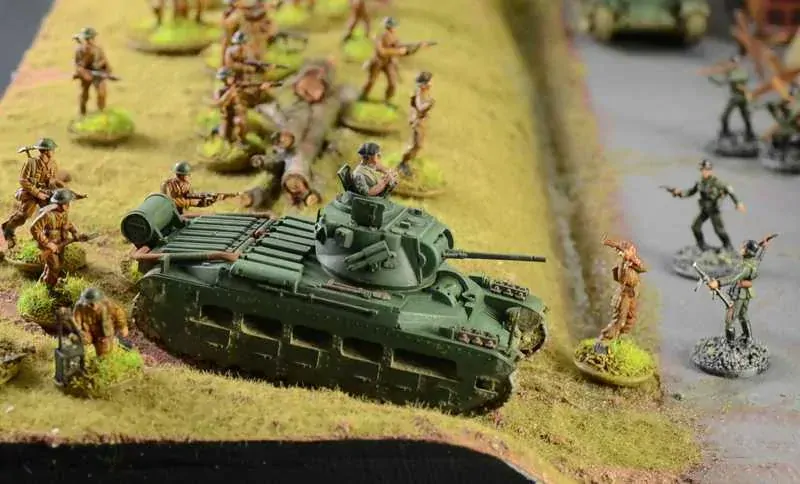 Diorama Battle of Arras 1940 - Rommel´s Offensive (Italeri 1:72)