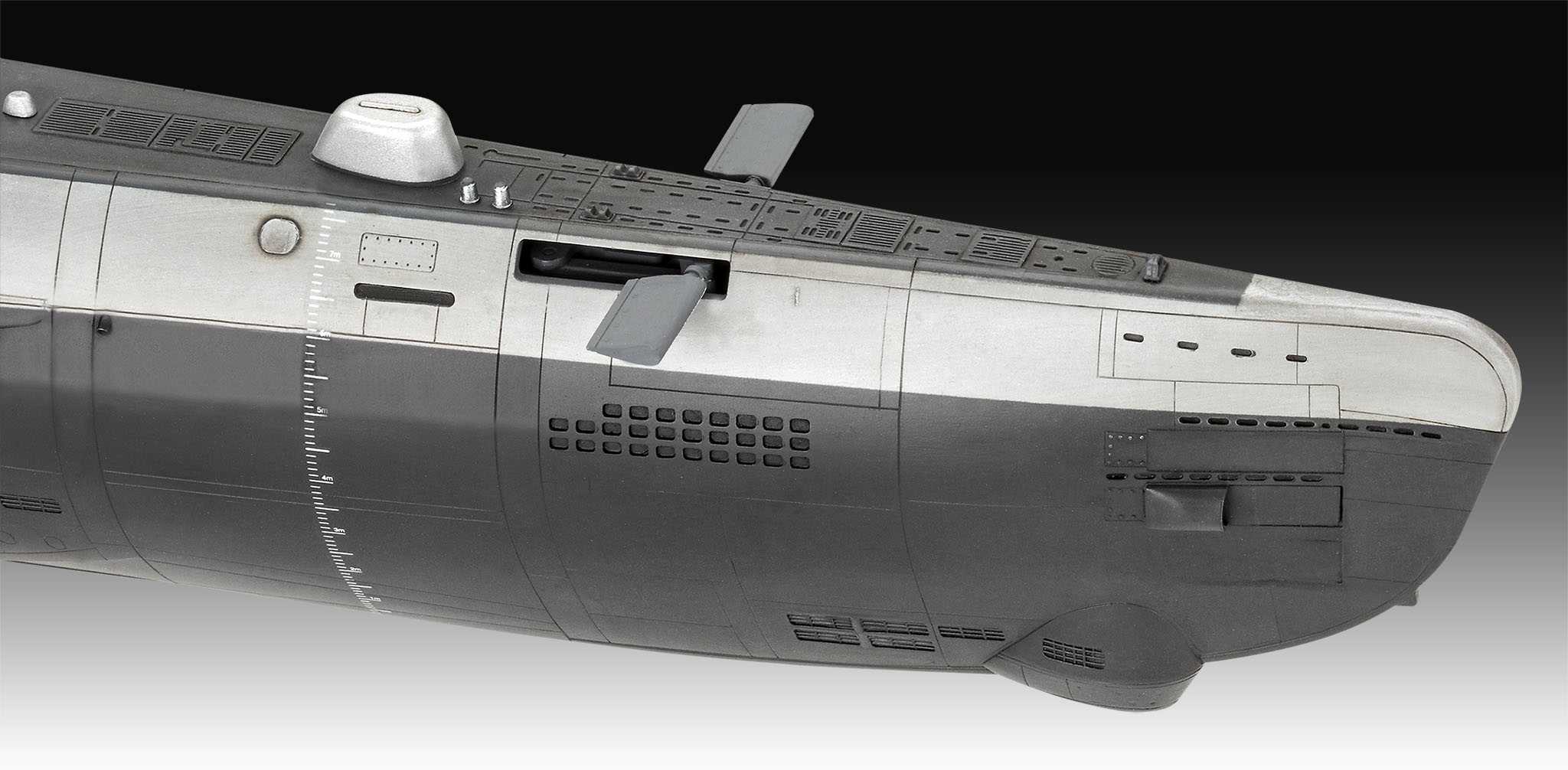 ModelKit ponorky - 70 Years Bundeswehr:Wilhelm Bauer,Type 206A,Class2 (1:144)