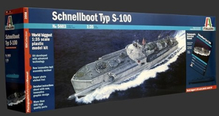 SCHNELLBOOT TYP S-100 (Italeri 1:35) - Doprava zdarma